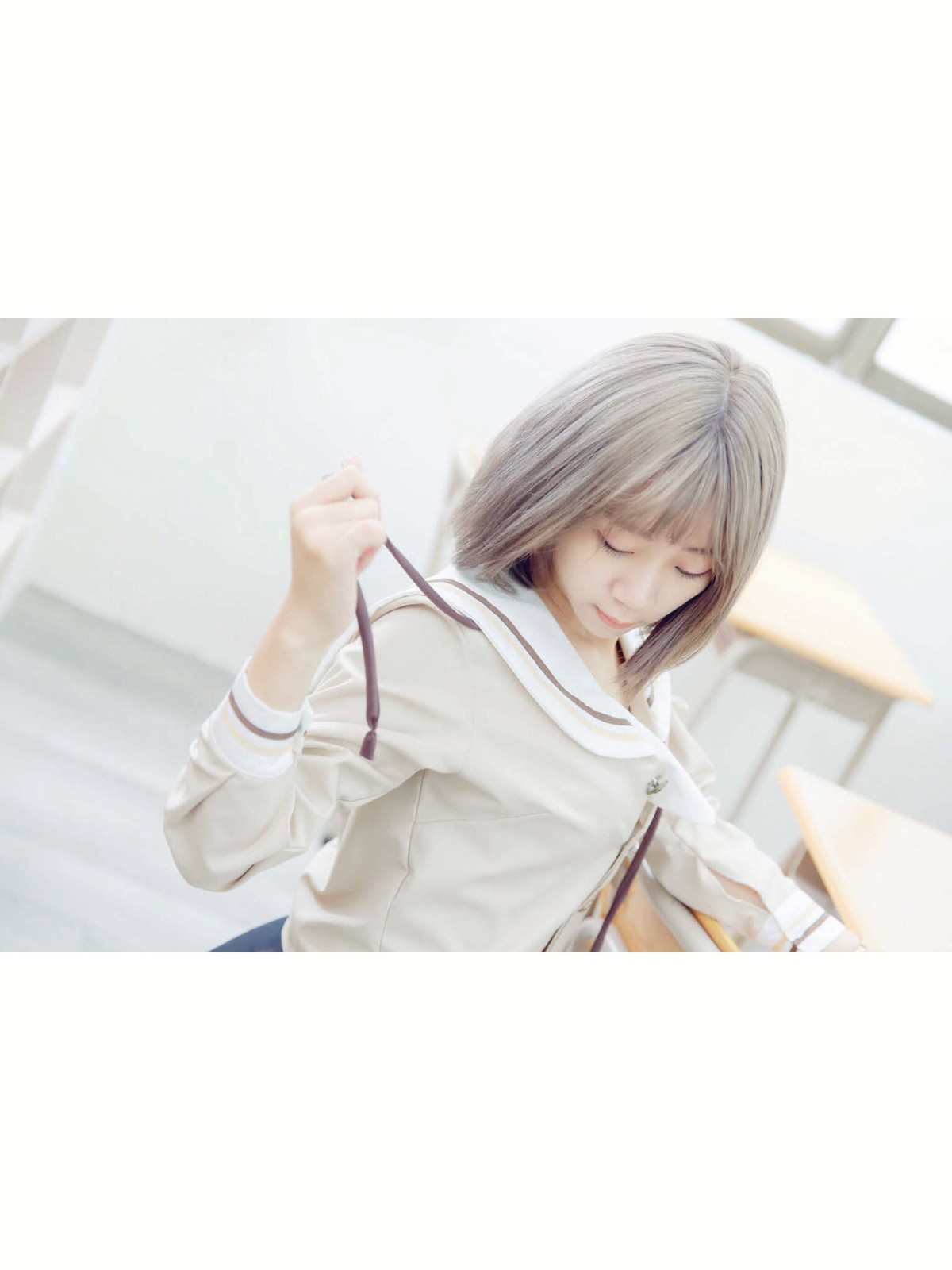 [JUICY]多汁女孩阮靖貽 水手服挑逗可爱单纯学生 – COSPLAY