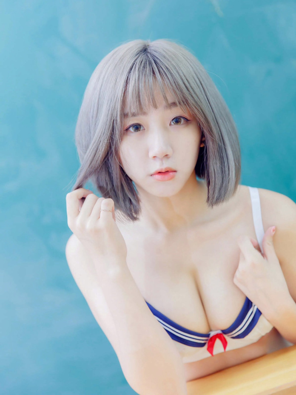[JUICY]多汁女孩阮靖貽 水手服挑逗可爱单纯学生 – COSPLAY