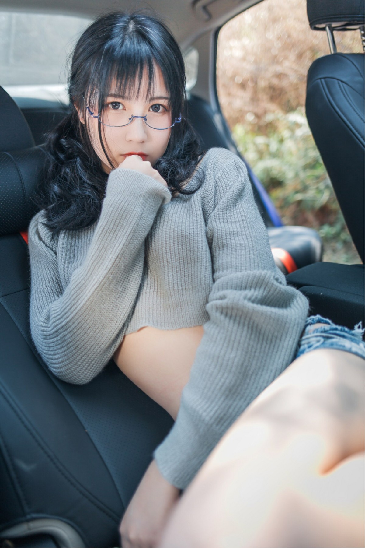 COSER美女逐月su – 车内篇 – COSPLAY