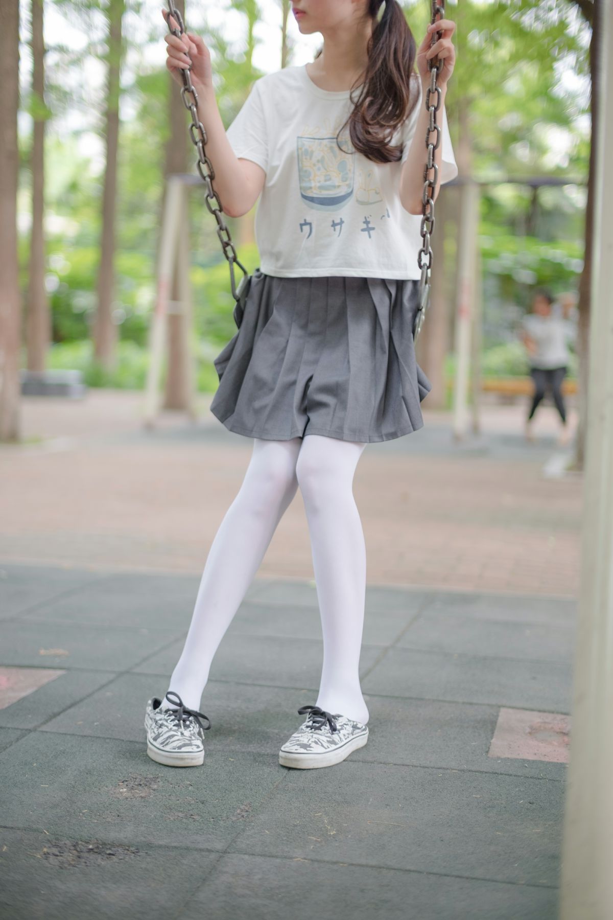 [森萝财团]R15-014白丝妹妹游园 – COSPLAY