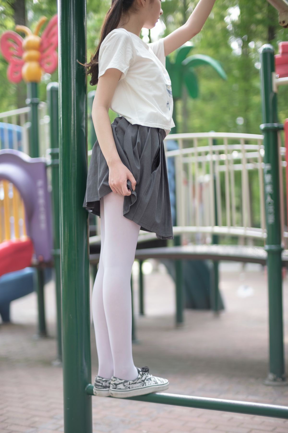 [森萝财团]R15-014白丝妹妹游园 – COSPLAY