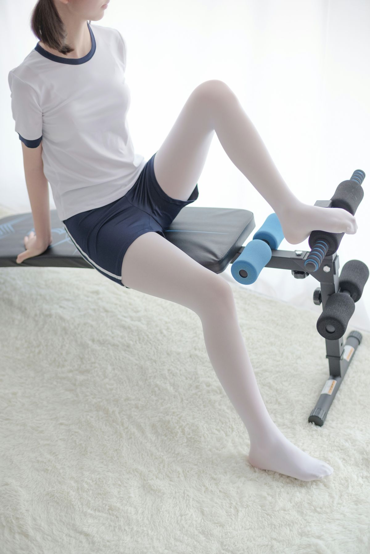 [森萝财团]R15-013白丝运动少女 – COSPLAY
