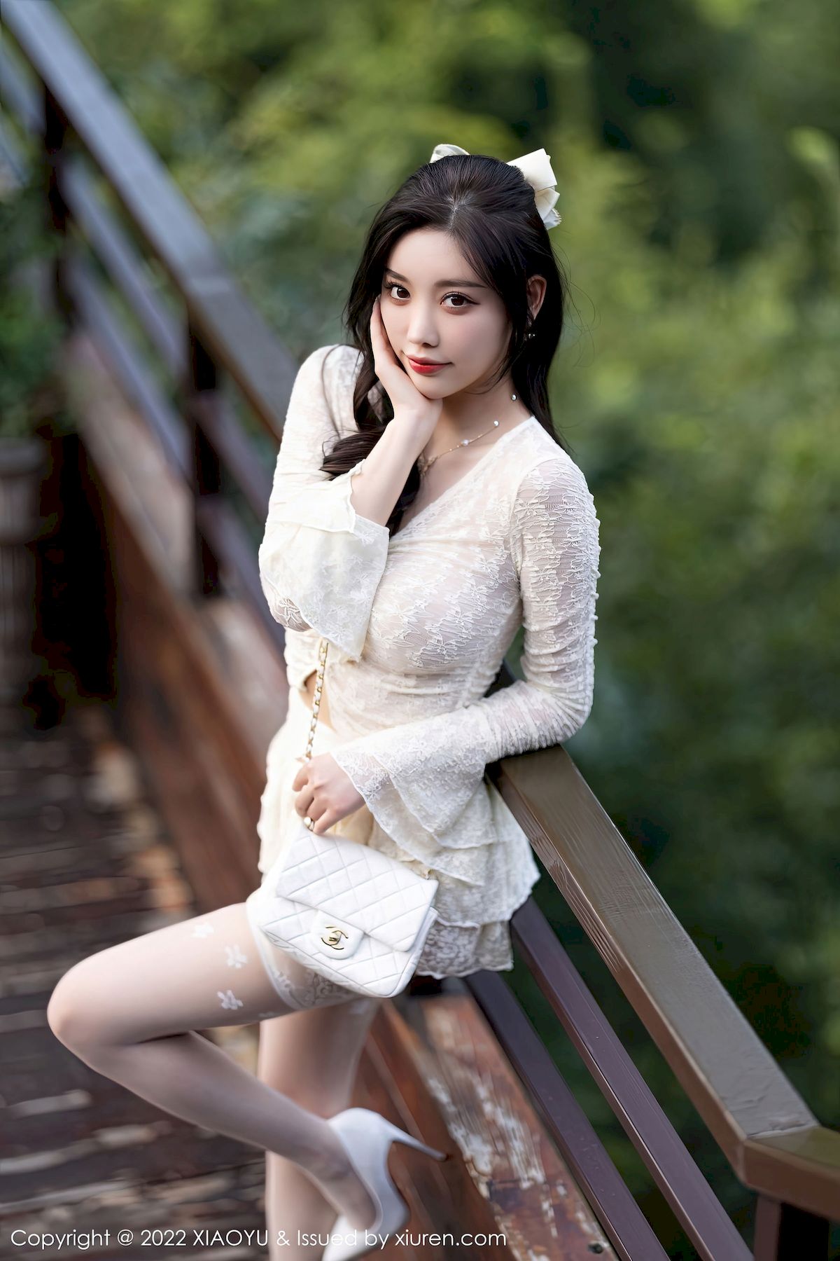 [语画界XIAOYU] Vol.912 女神杨晨晨Yome – 白色服饰+完美服饰杭州旅拍