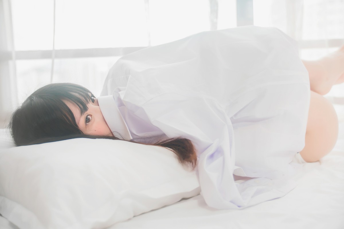 [桜桃喵]桜桃未熟-白衬衫双马尾 – COSPLAY