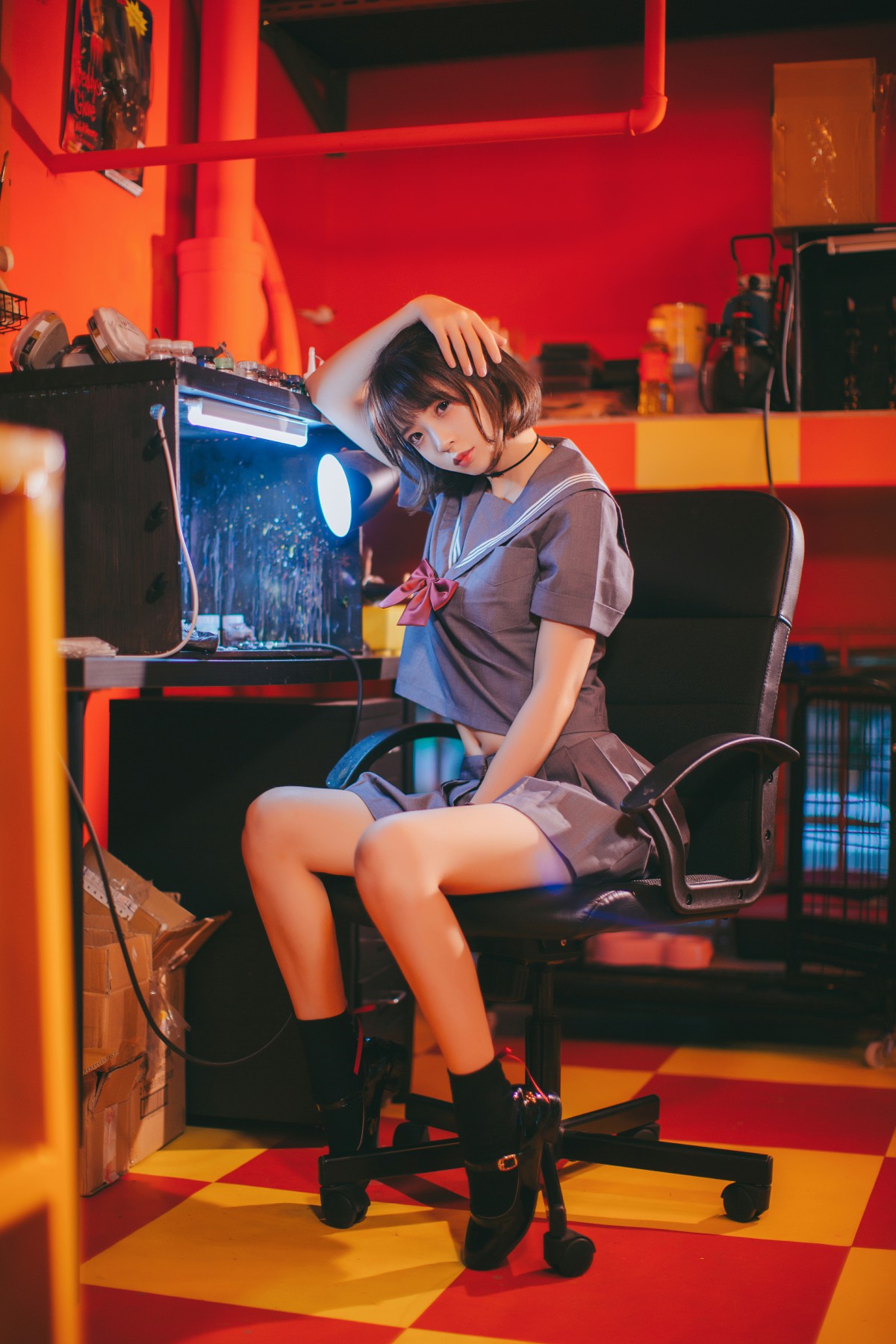 疯猫ss – 被囚禁的少女 – COSPLAY