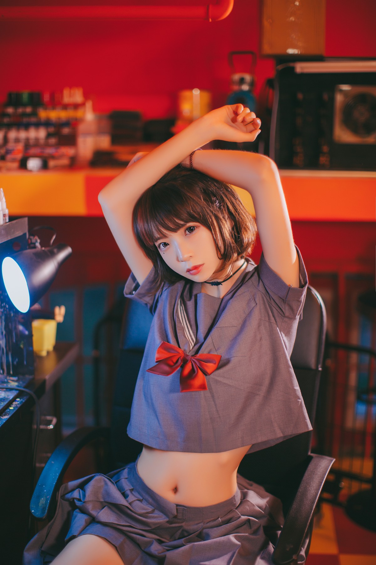 疯猫ss – 被囚禁的少女 – COSPLAY