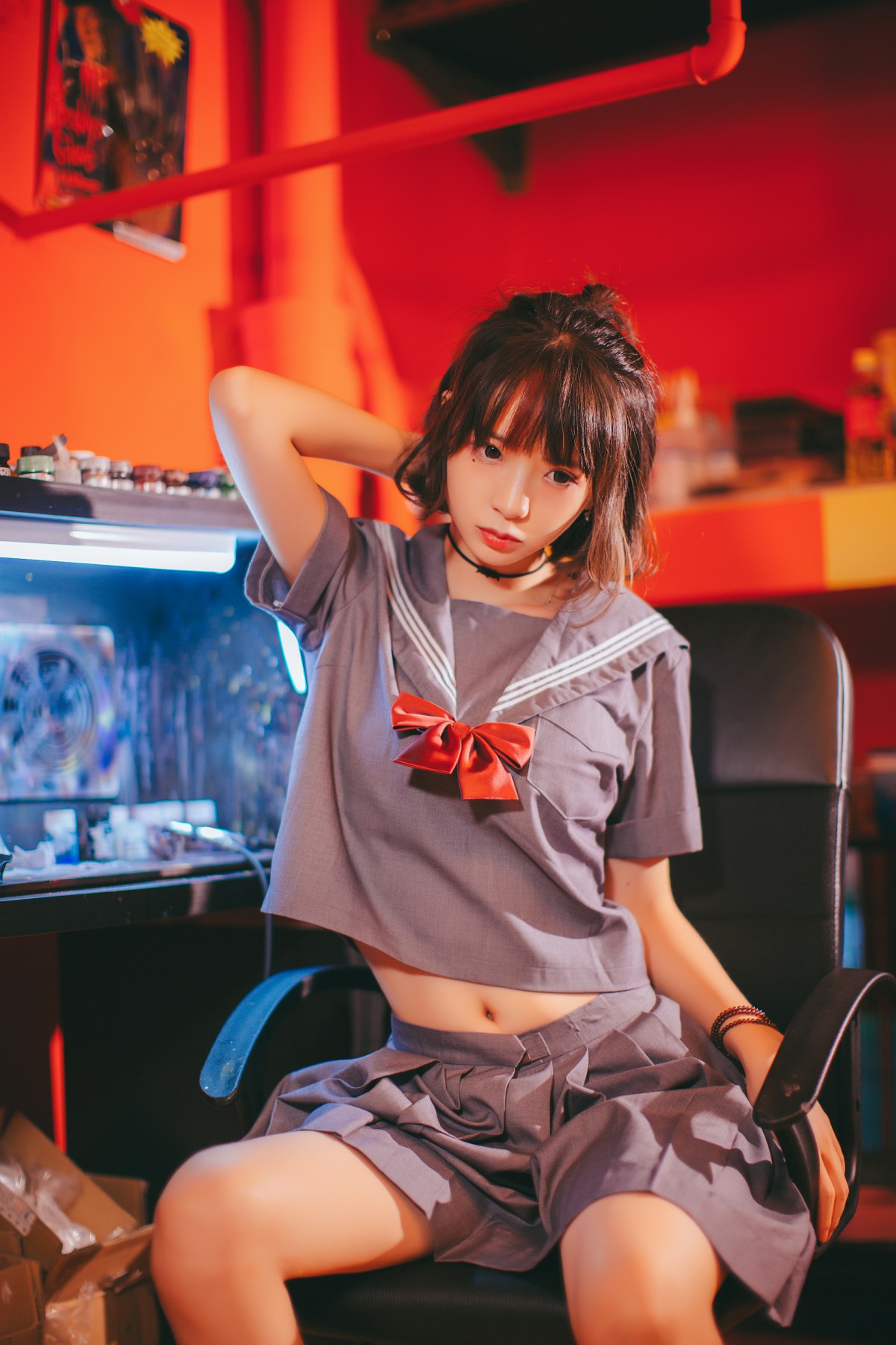 疯猫ss – 被囚禁的少女 – COSPLAY