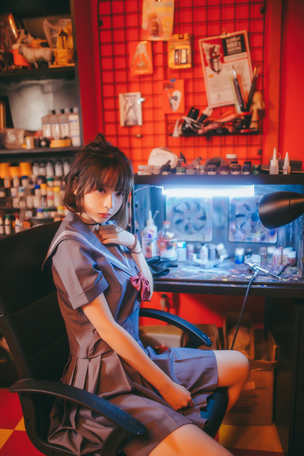 疯猫ss – 被囚禁的少女 – COSPLAY