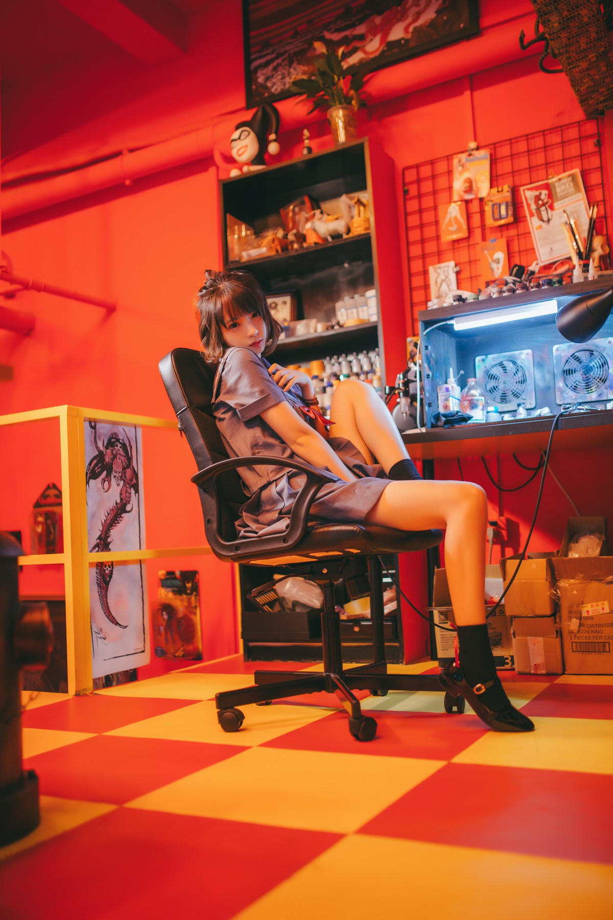 疯猫ss – 被囚禁的少女 – COSPLAY