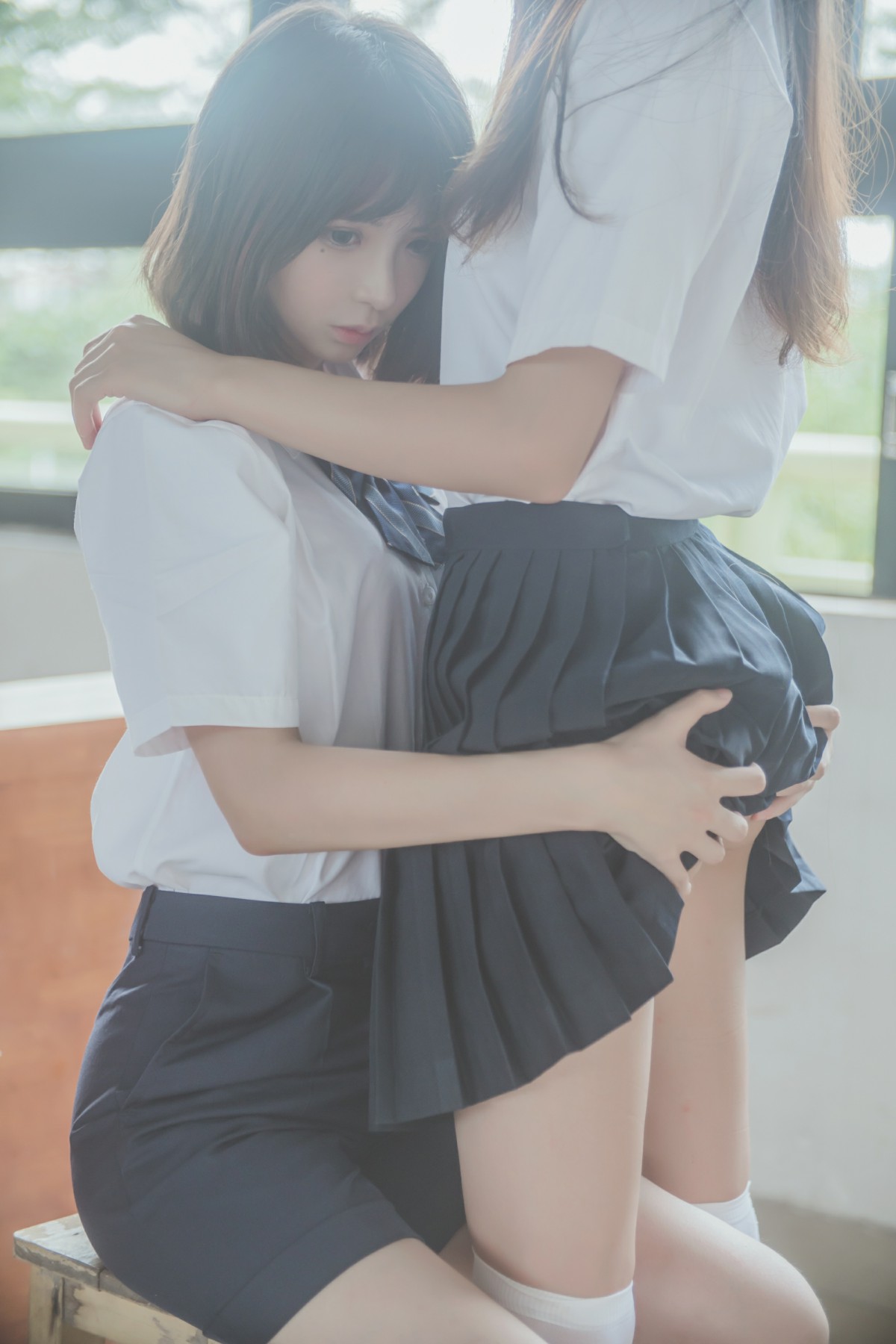 疯猫ss – JK百合 – COSPLAY