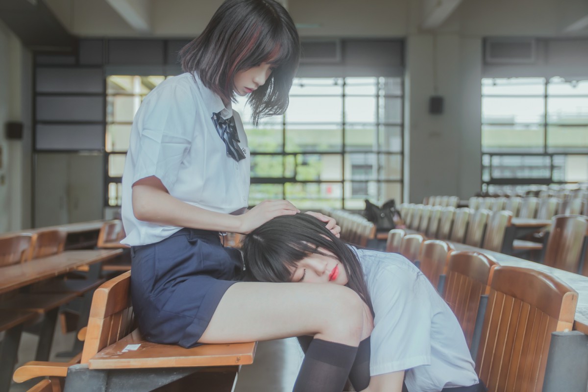疯猫ss – JK百合 – COSPLAY