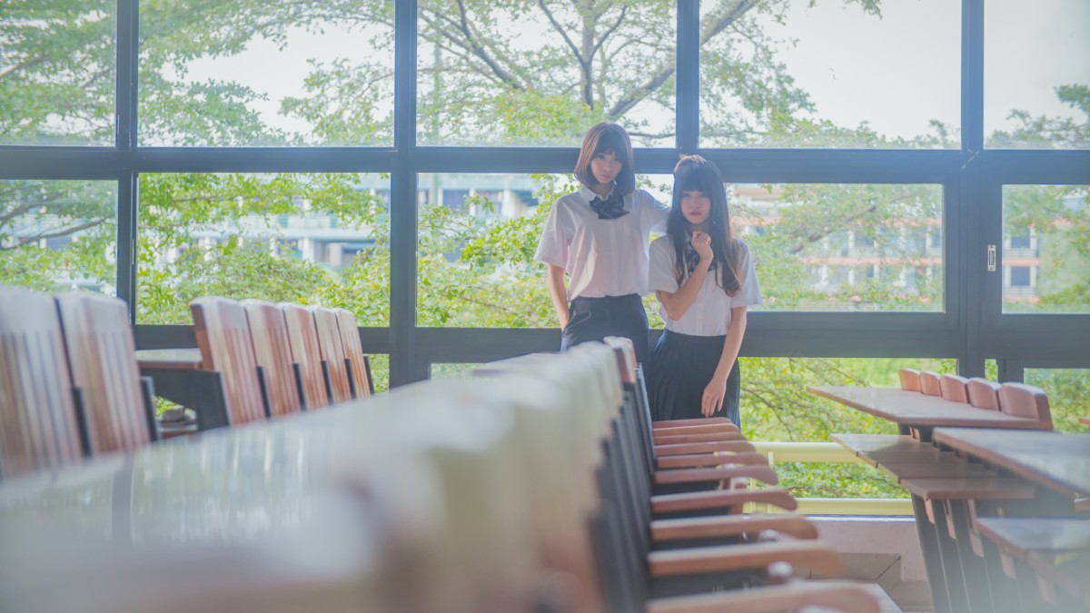 疯猫ss – JK百合 – COSPLAY