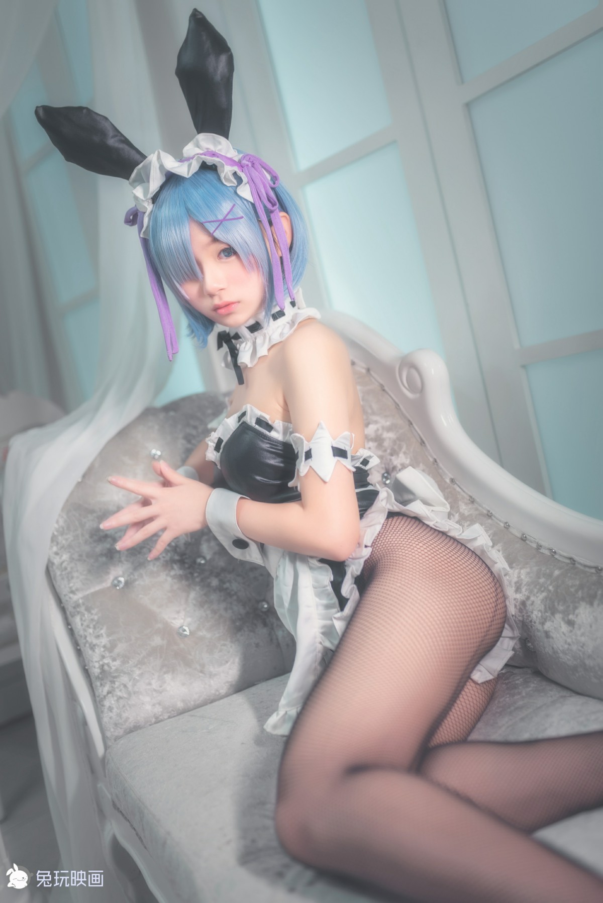 [Cosplay]兔玩映画 – 丢你一只雷姆 – COSPLAY
