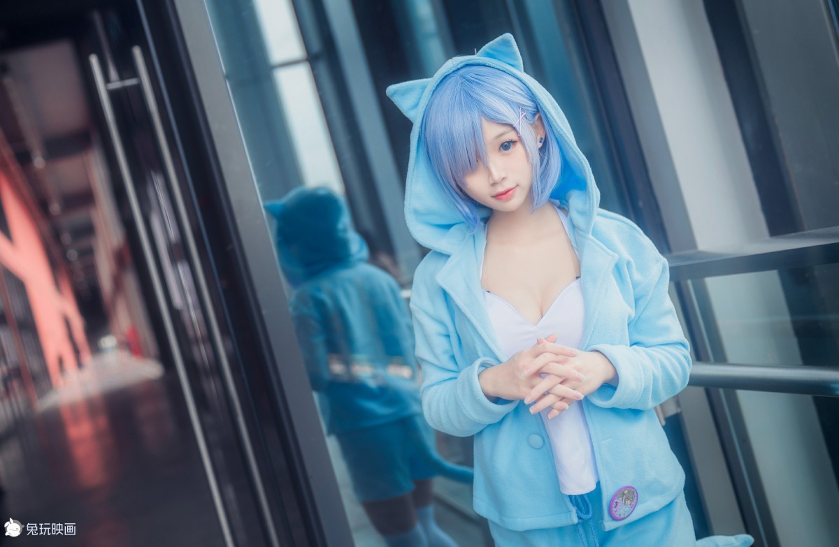 [Cosplay]兔玩映画 – 丢你一只雷姆 – COSPLAY