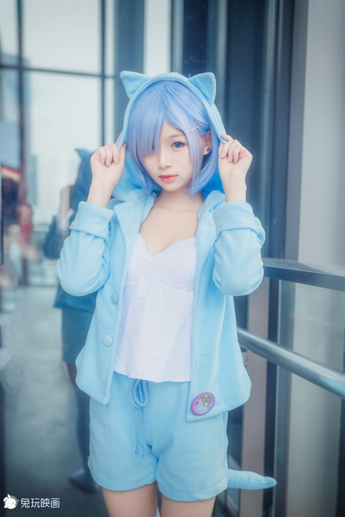 [Cosplay]兔玩映画 – 丢你一只雷姆 – COSPLAY