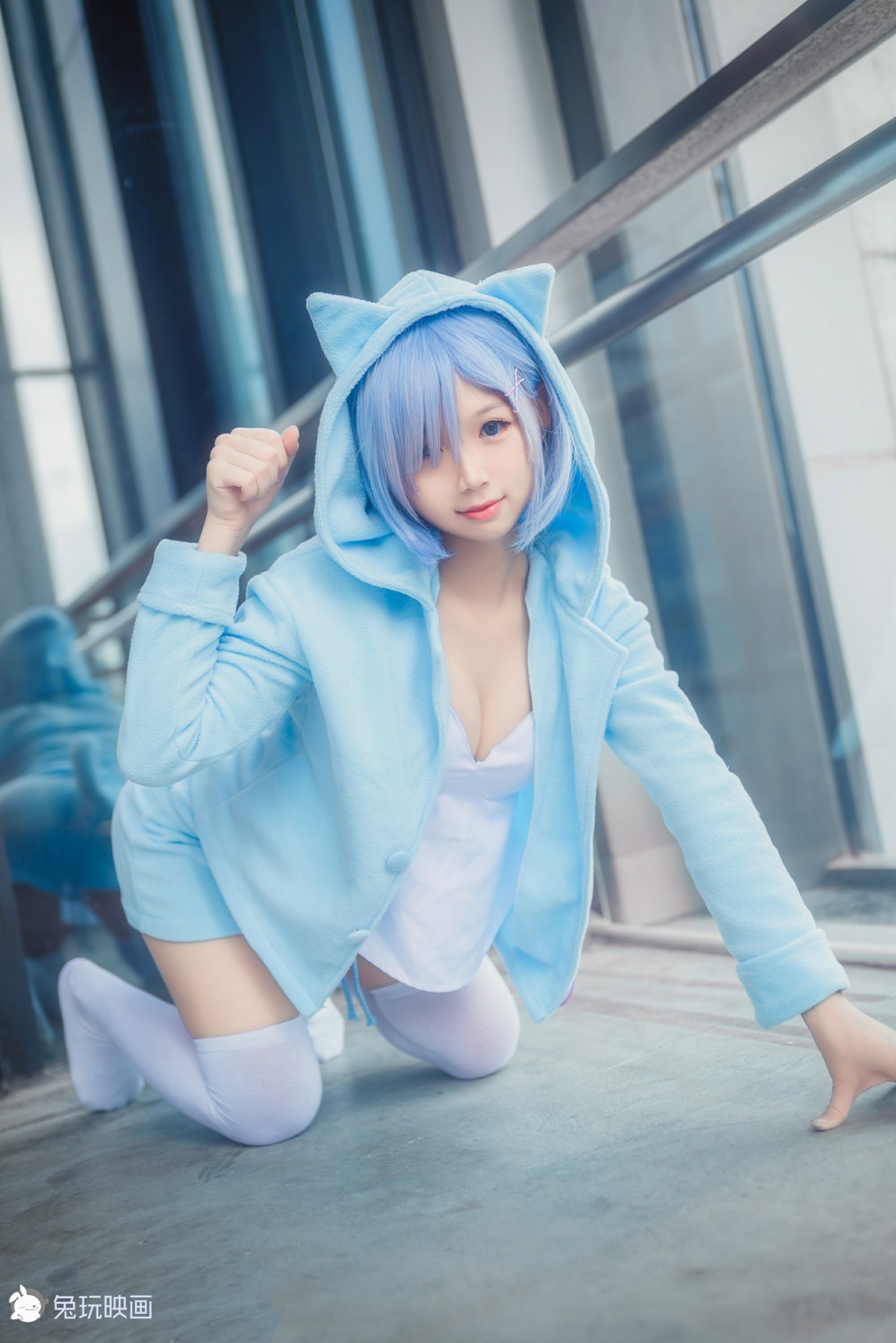 [Cosplay]兔玩映画 – 丢你一只雷姆 – COSPLAY