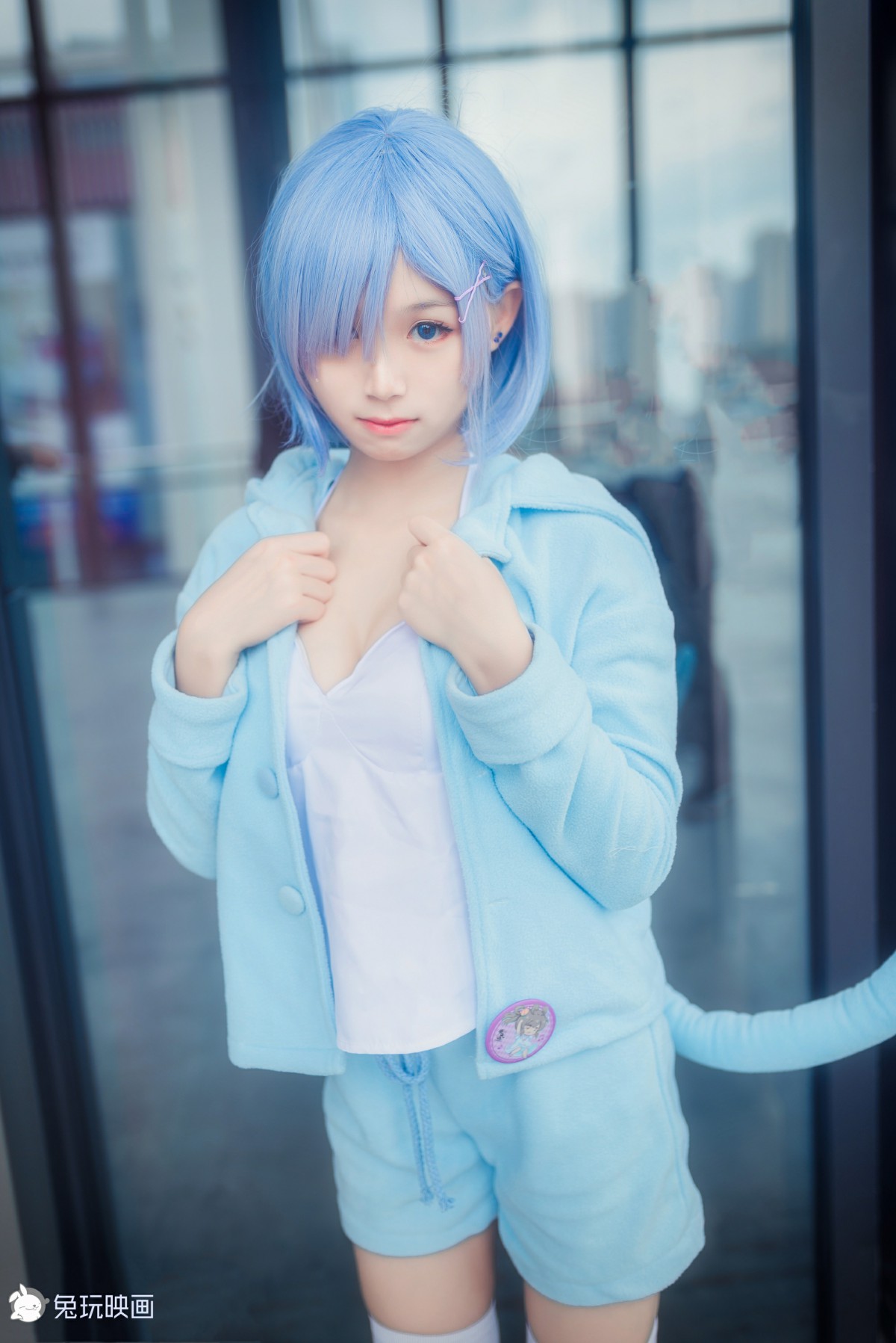 [Cosplay]兔玩映画 – 丢你一只雷姆 – COSPLAY