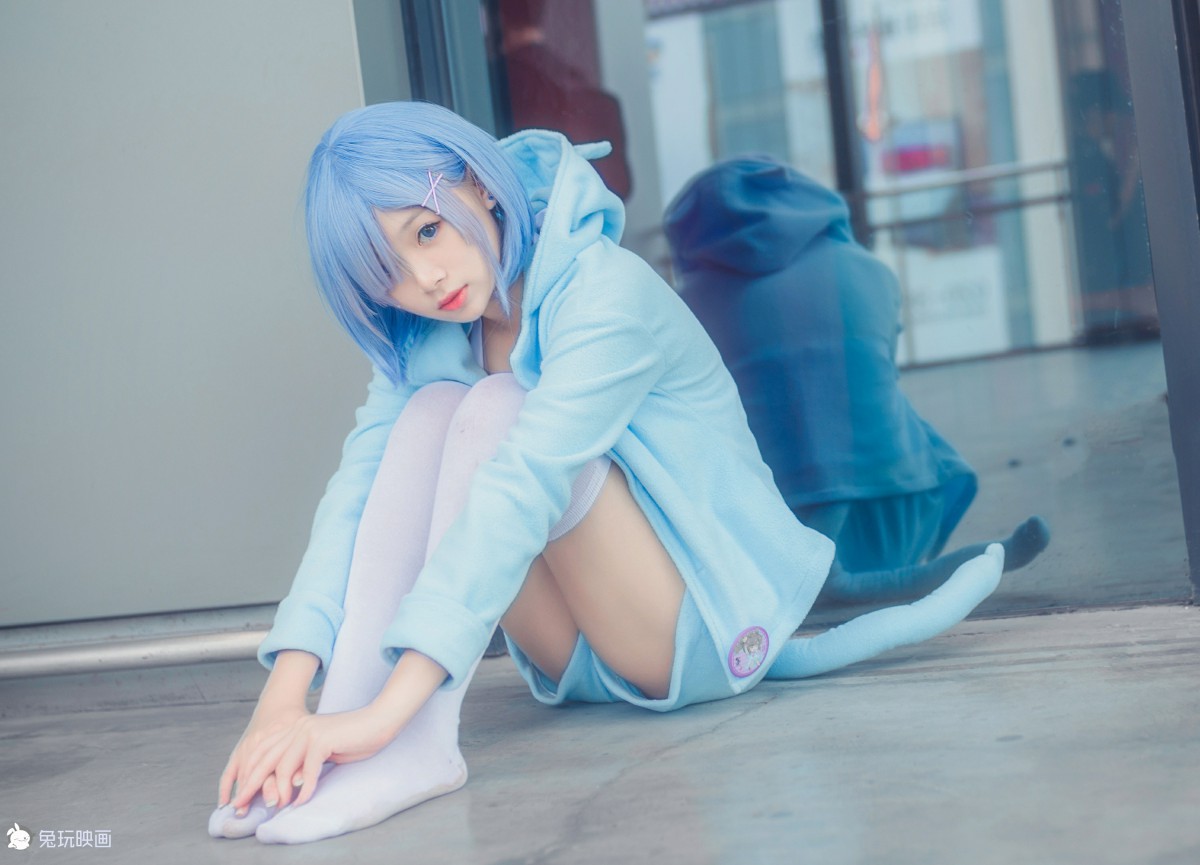 [Cosplay]兔玩映画 – 丢你一只雷姆 – COSPLAY