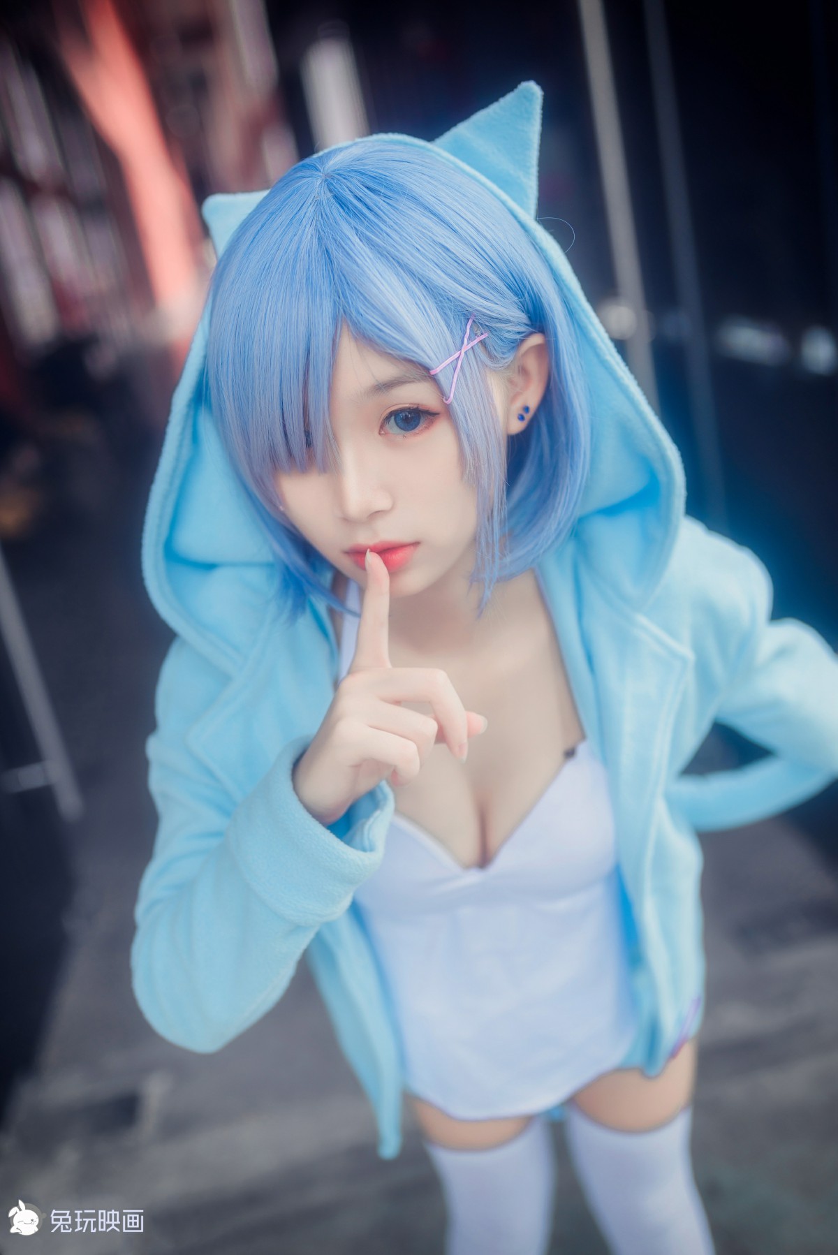 [Cosplay]兔玩映画 – 丢你一只雷姆 – COSPLAY