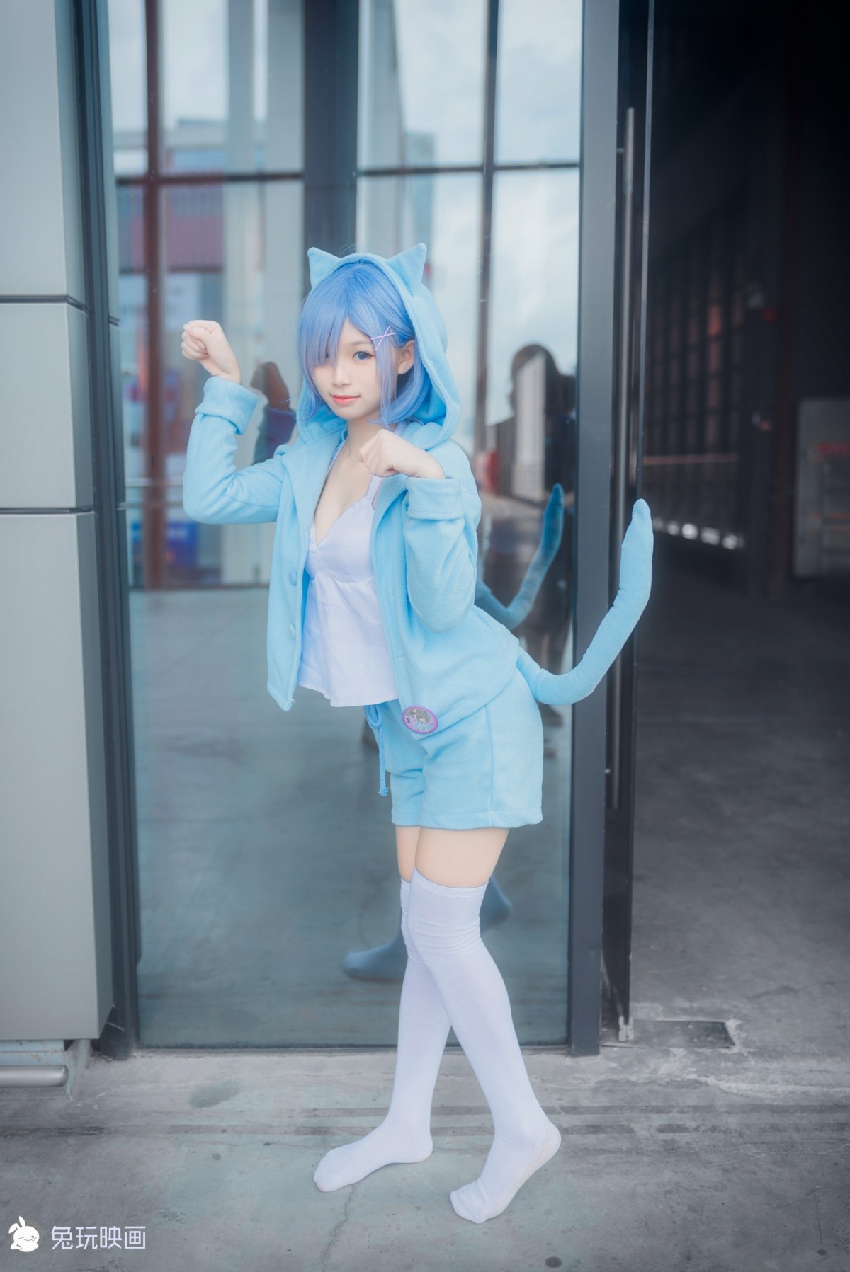 [Cosplay]兔玩映画 – 丢你一只雷姆 – COSPLAY