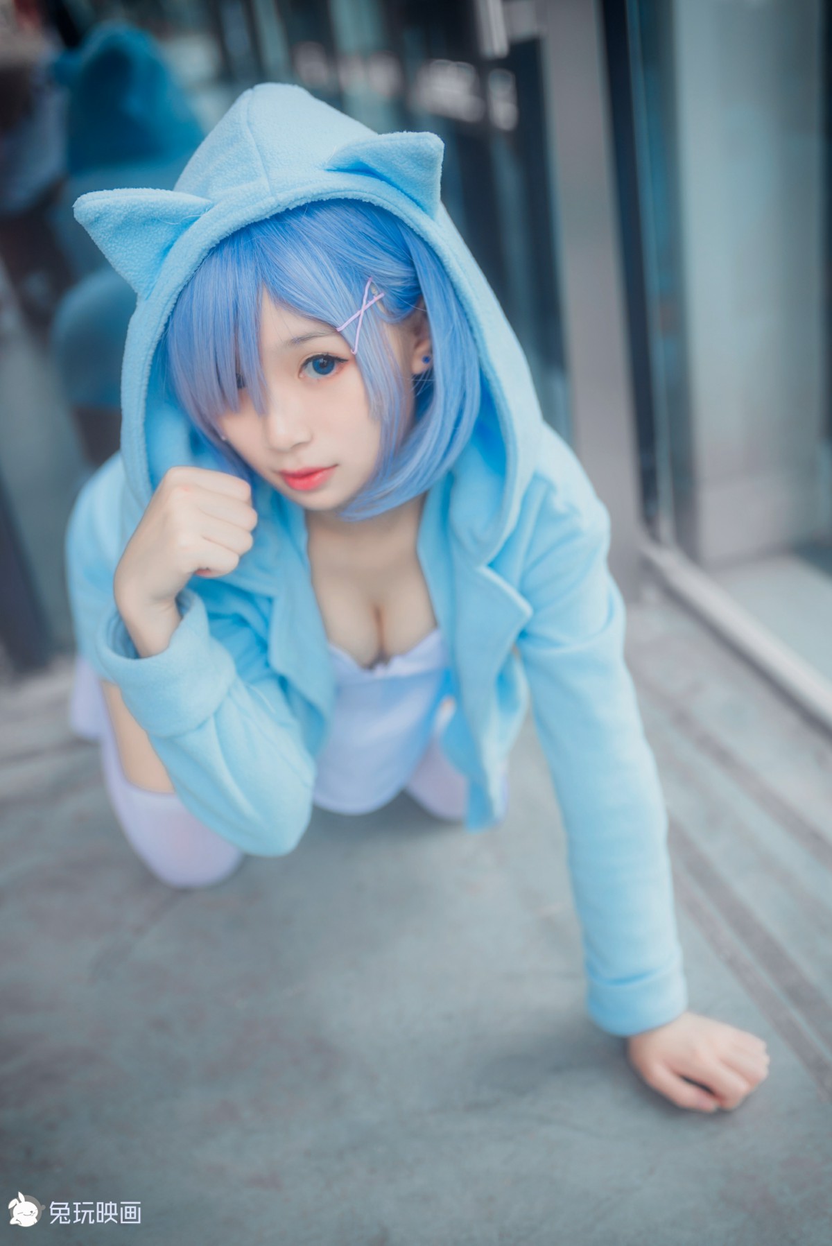 [Cosplay]兔玩映画 – 丢你一只雷姆 – COSPLAY
