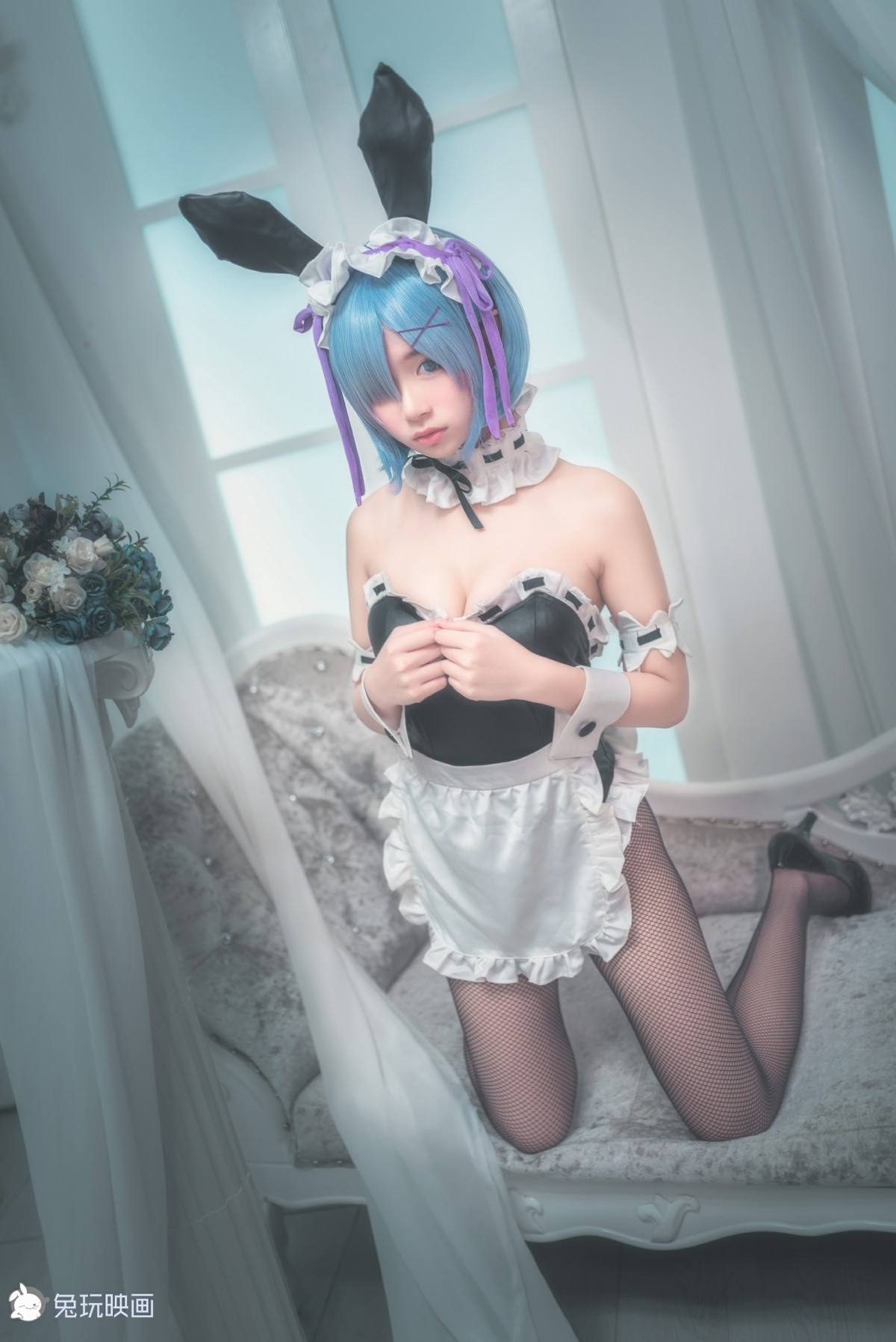 [Cosplay]兔玩映画 – 丢你一只雷姆 – COSPLAY