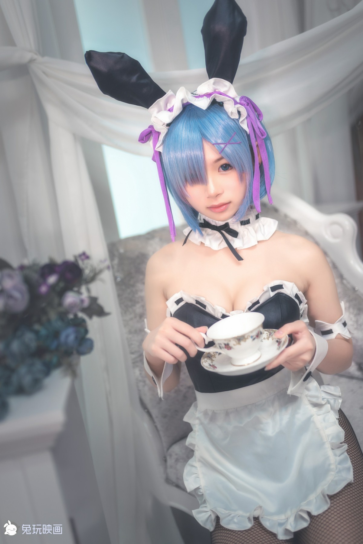 [Cosplay]兔玩映画 – 丢你一只雷姆 – COSPLAY
