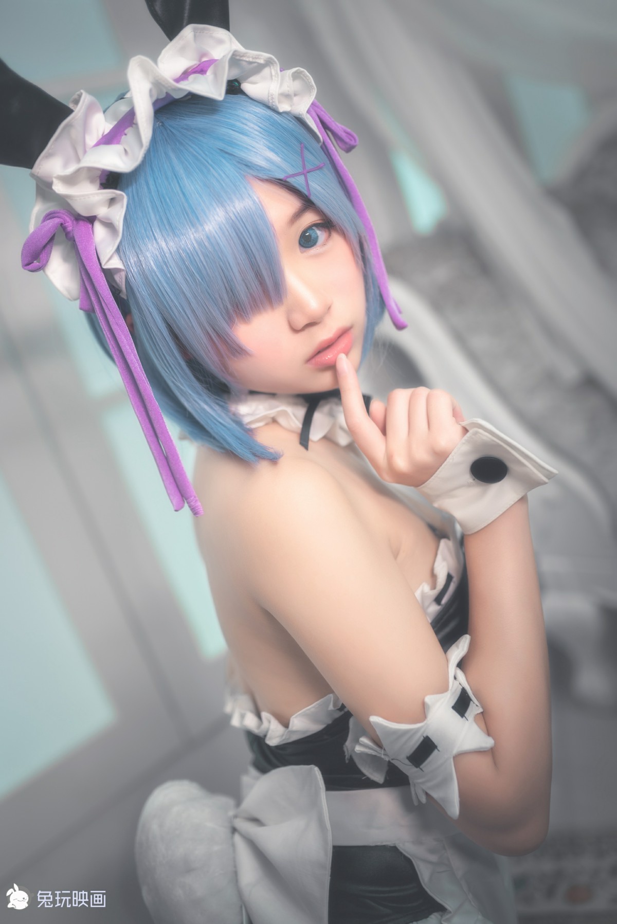 [Cosplay]兔玩映画 – 丢你一只雷姆 – COSPLAY