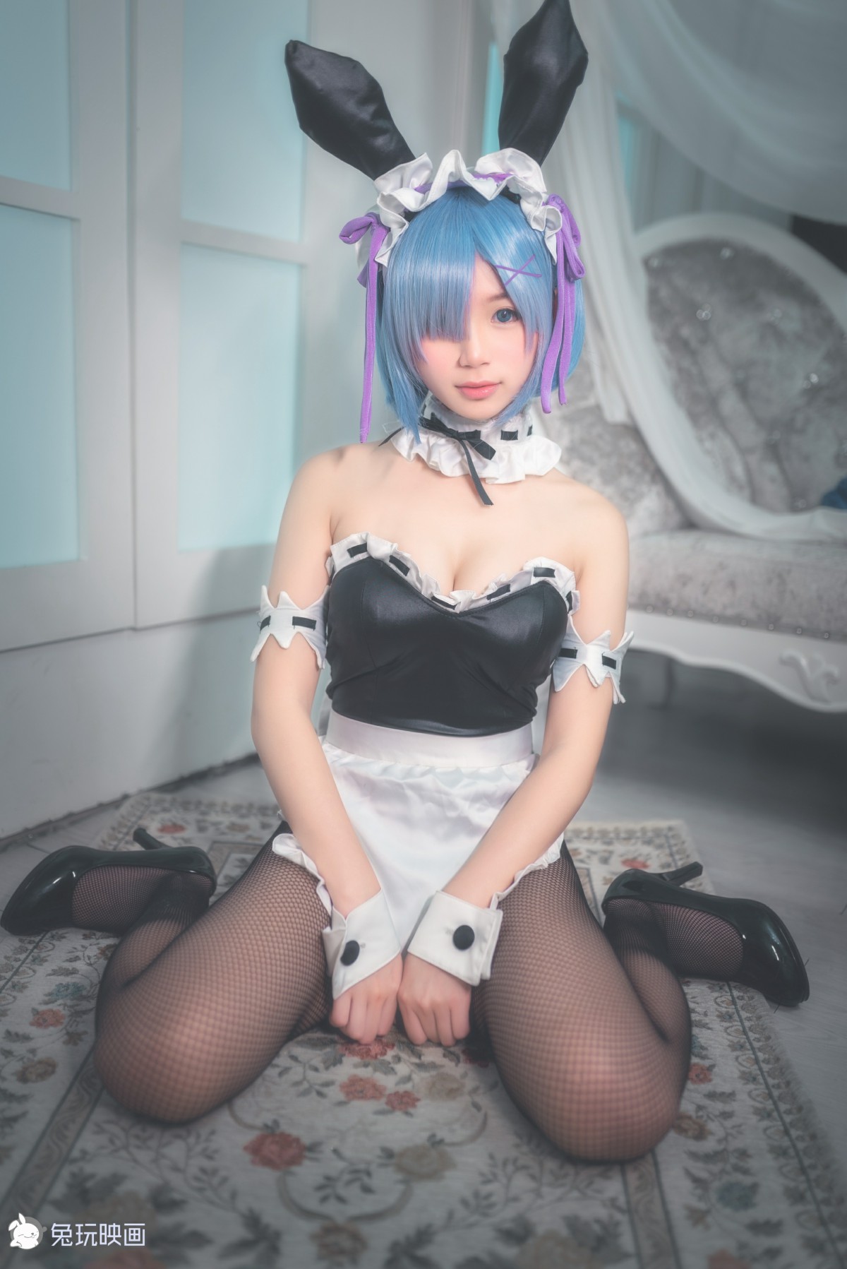 [Cosplay]兔玩映画 – 丢你一只雷姆 – COSPLAY