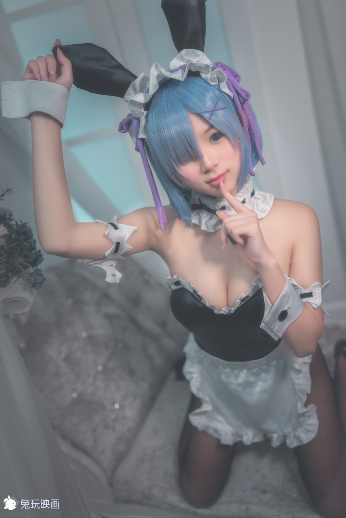 [Cosplay]兔玩映画 – 丢你一只雷姆 – COSPLAY
