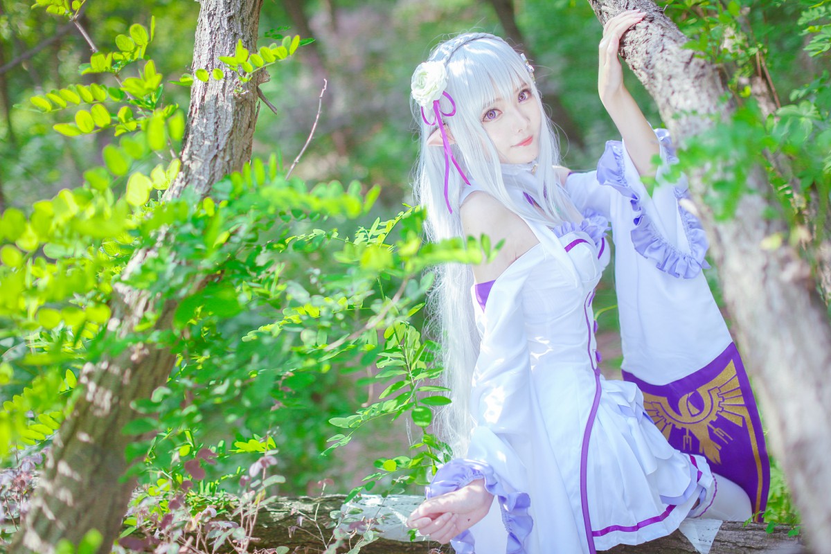 [Cosplay]从零开始的异世界生活 艾米莉娅 精美Cos – COSPLAY