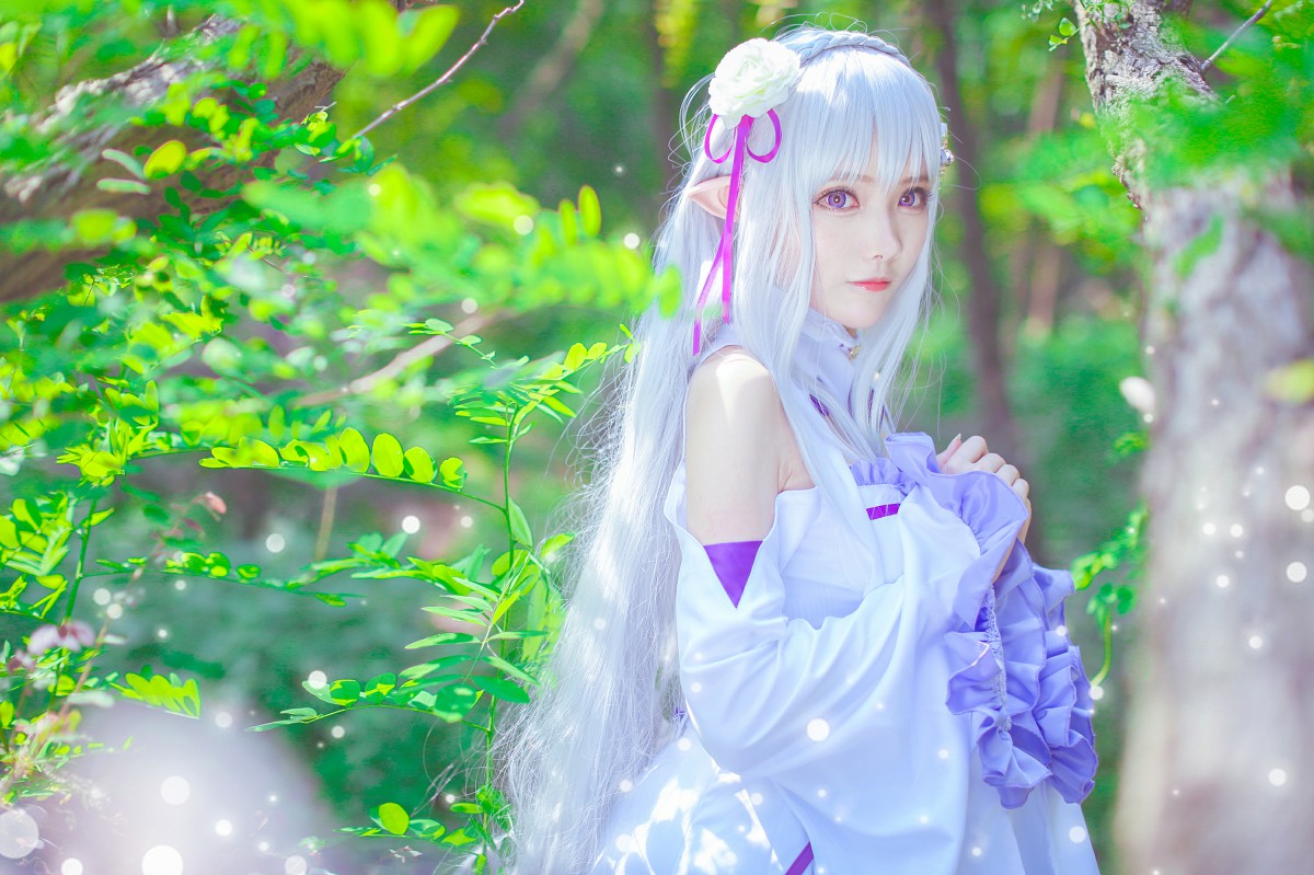 [Cosplay]从零开始的异世界生活 艾米莉娅 精美Cos – COSPLAY