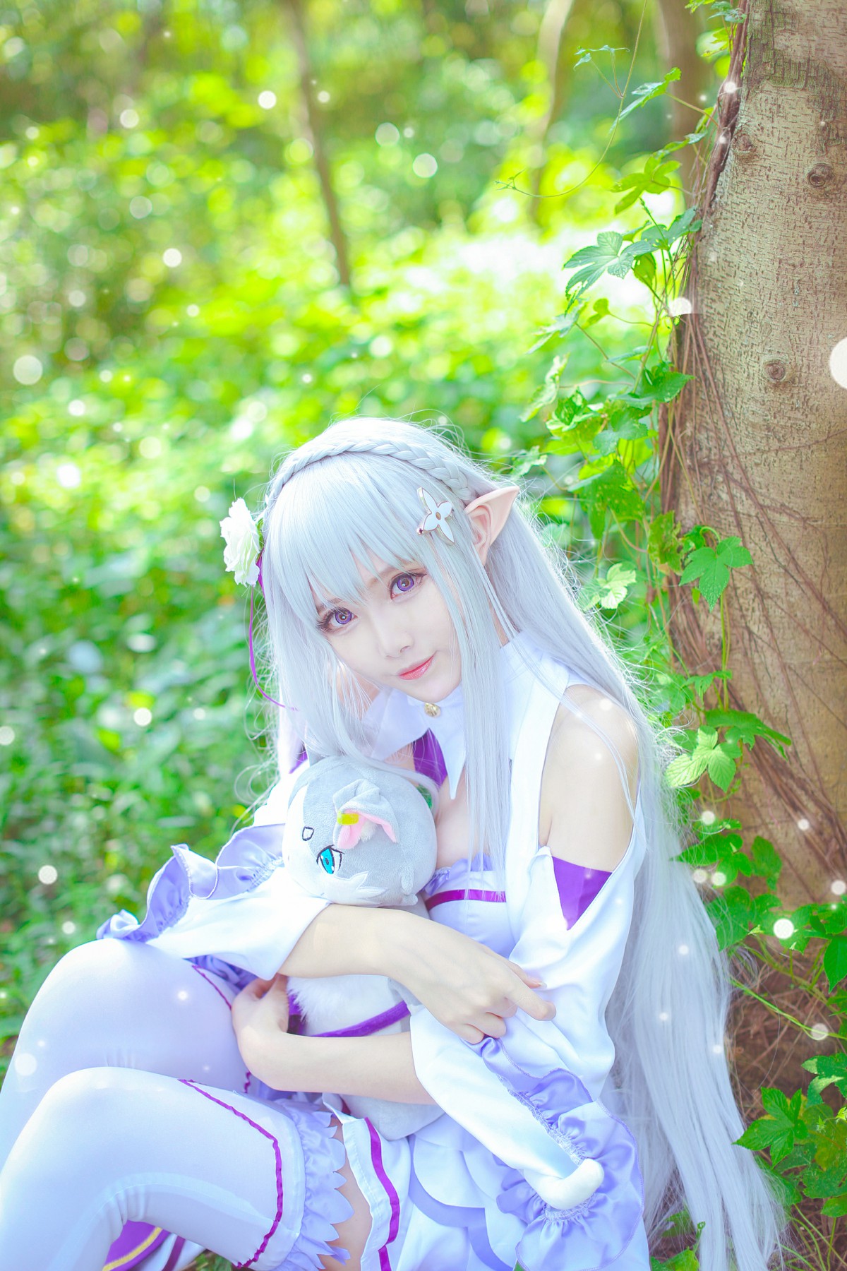 [Cosplay]从零开始的异世界生活 艾米莉娅 精美Cos – COSPLAY