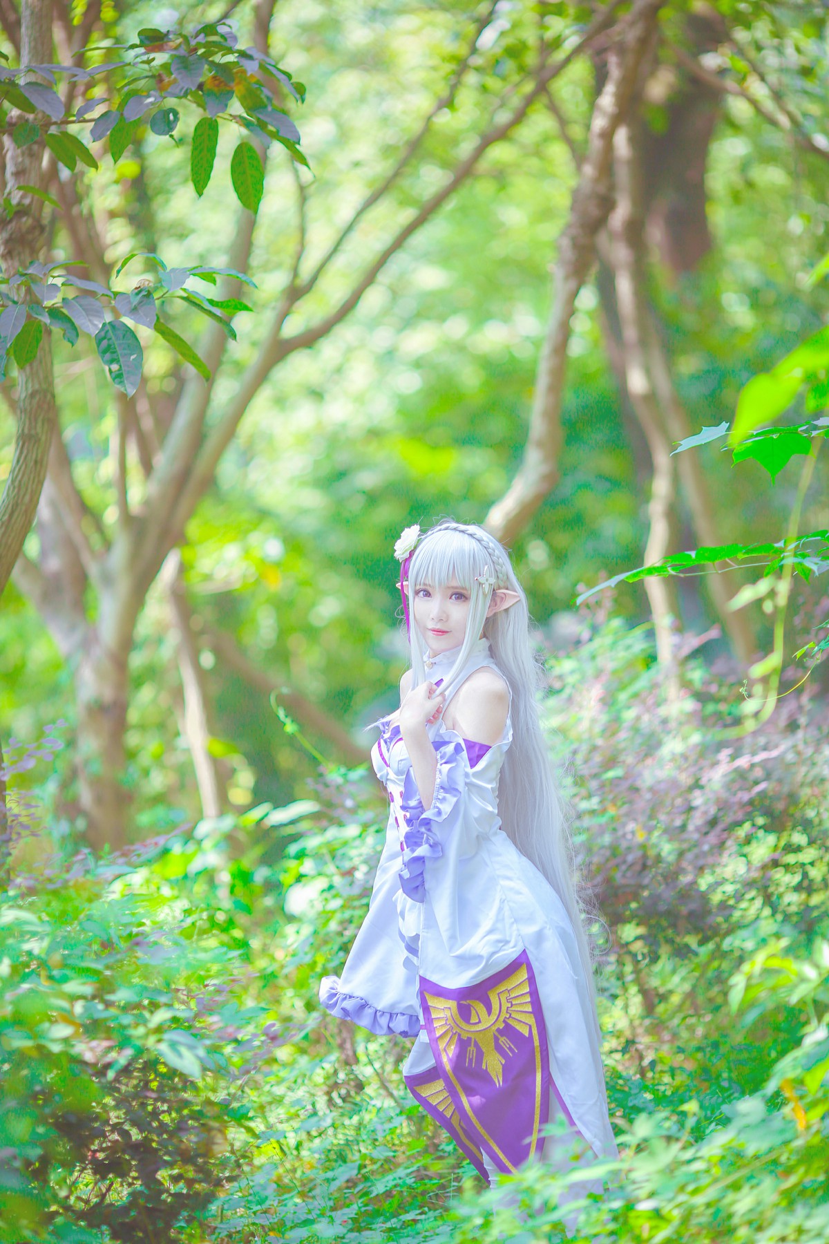 [Cosplay]从零开始的异世界生活 艾米莉娅 精美Cos – COSPLAY
