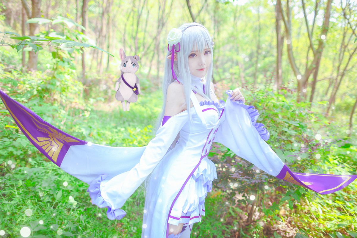 [Cosplay]从零开始的异世界生活 艾米莉娅 精美Cos – COSPLAY
