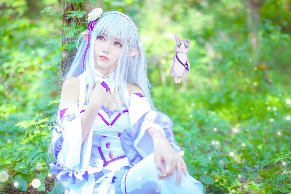 [Cosplay]从零开始的异世界生活 艾米莉娅 精美Cos – COSPLAY