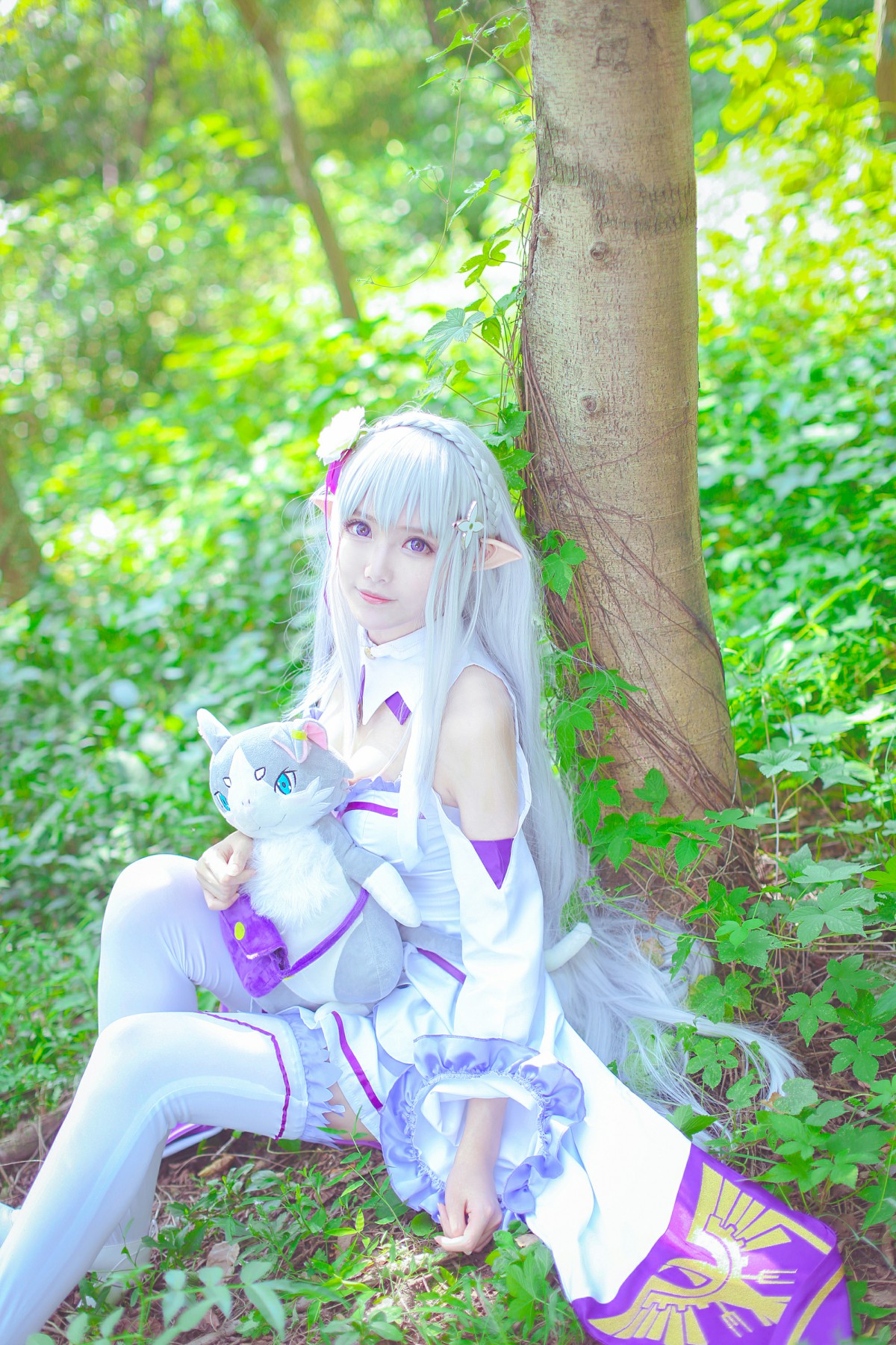 [Cosplay]从零开始的异世界生活 艾米莉娅 精美Cos – COSPLAY