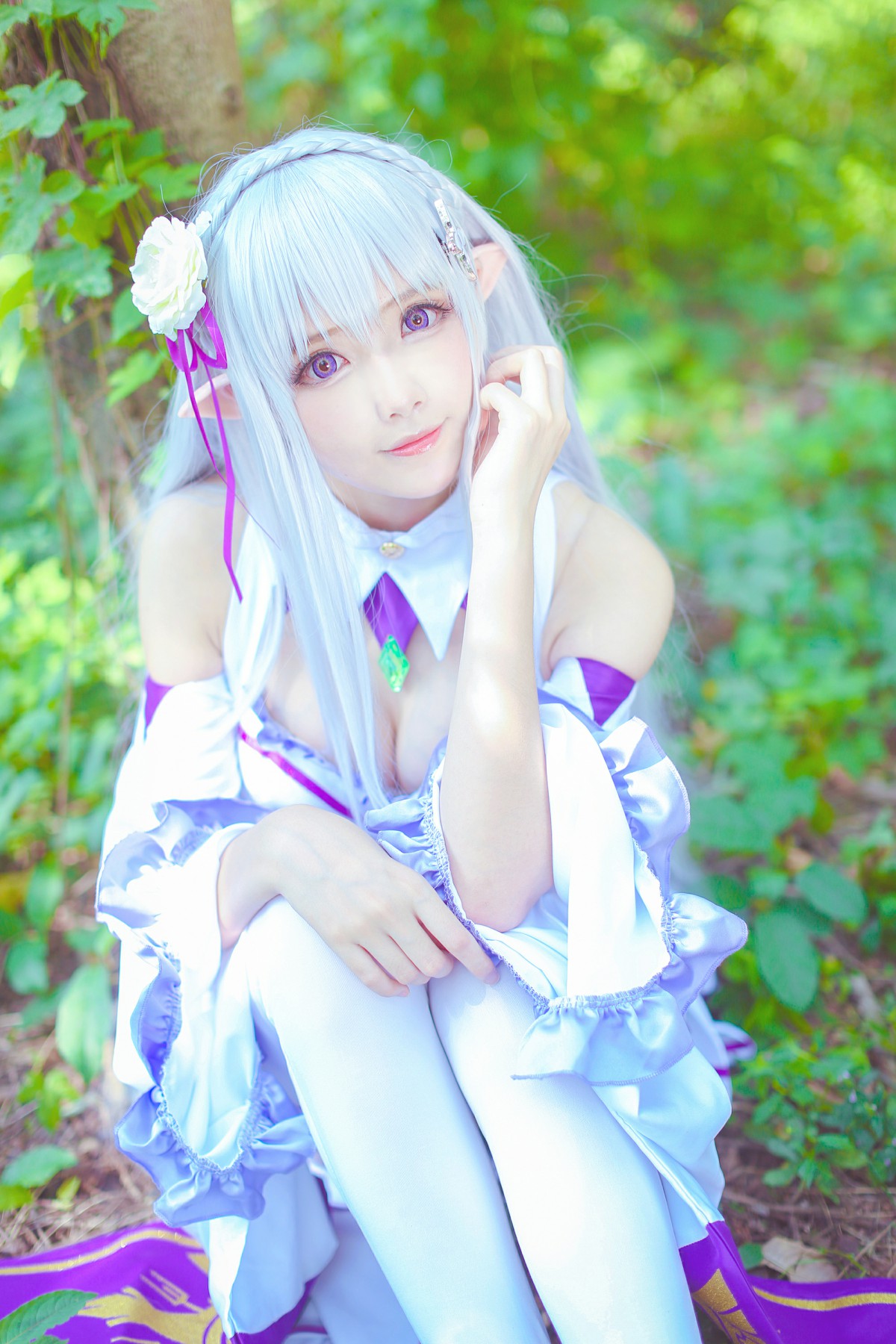 [Cosplay]从零开始的异世界生活 艾米莉娅 精美Cos – COSPLAY