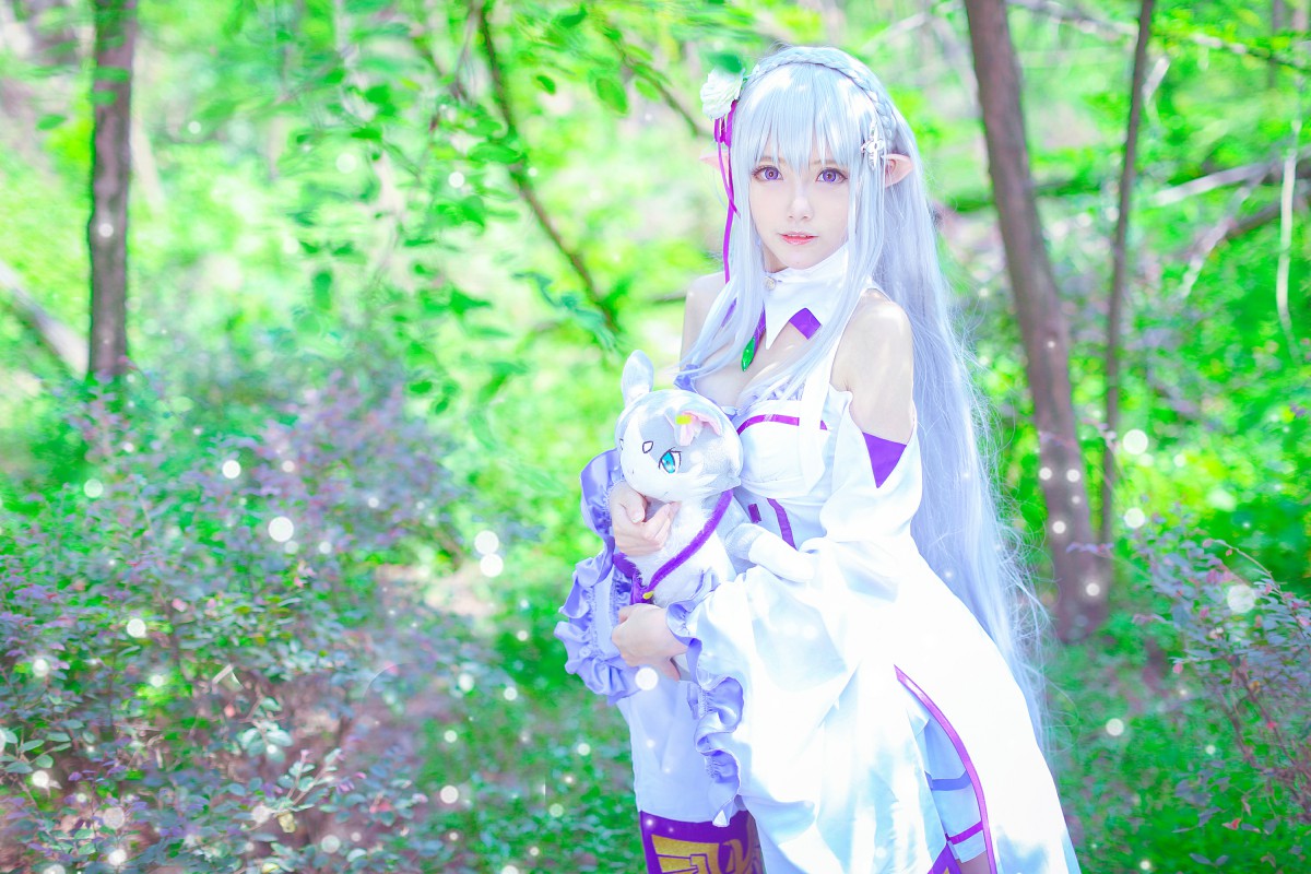 [Cosplay]从零开始的异世界生活 艾米莉娅 精美Cos – COSPLAY