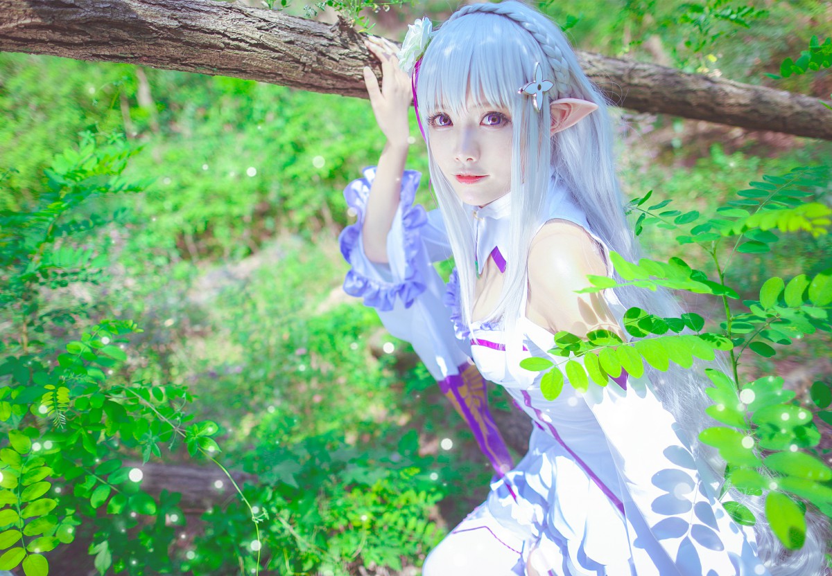 [Cosplay]从零开始的异世界生活 艾米莉娅 精美Cos – COSPLAY