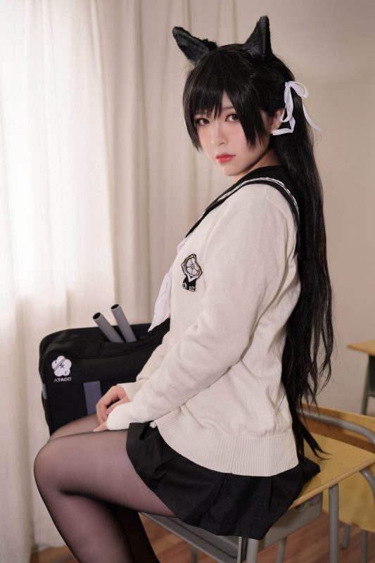 半半子 爱宕学园幻想曲 Cosplay 25P-御萝部落