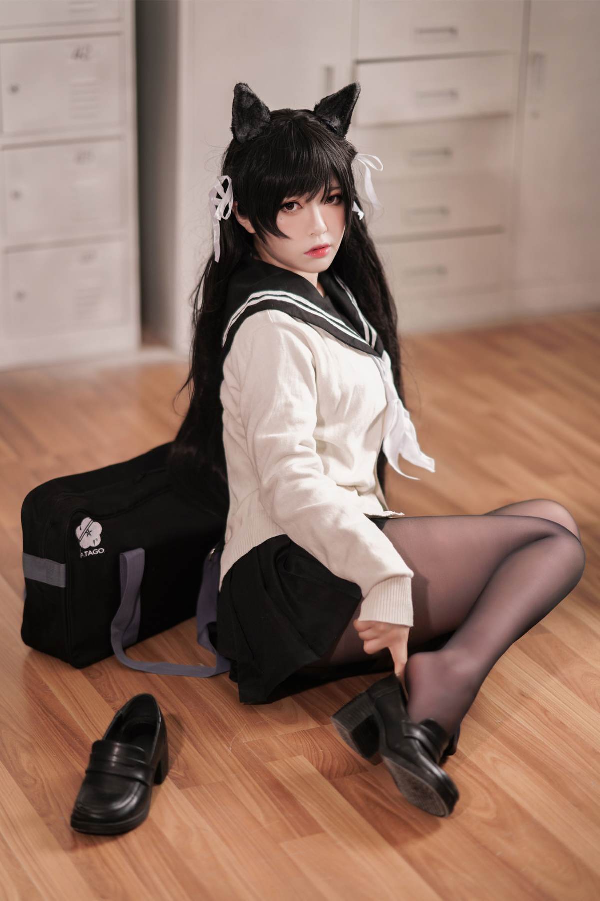 半半子 爱宕学园幻想曲 Cosplay 25P