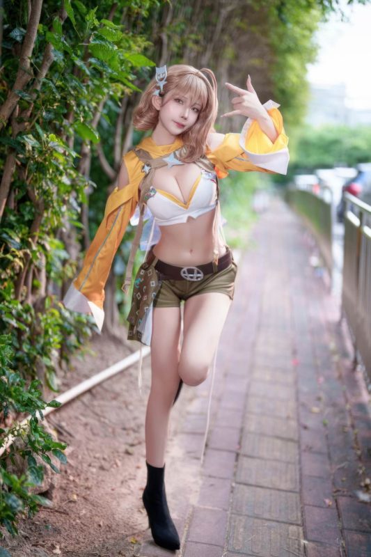 抱走莫子aa – Nikke胜利女神 阿妮斯：超级巨星舞台装美腿游戏角色 23P-御萝部落