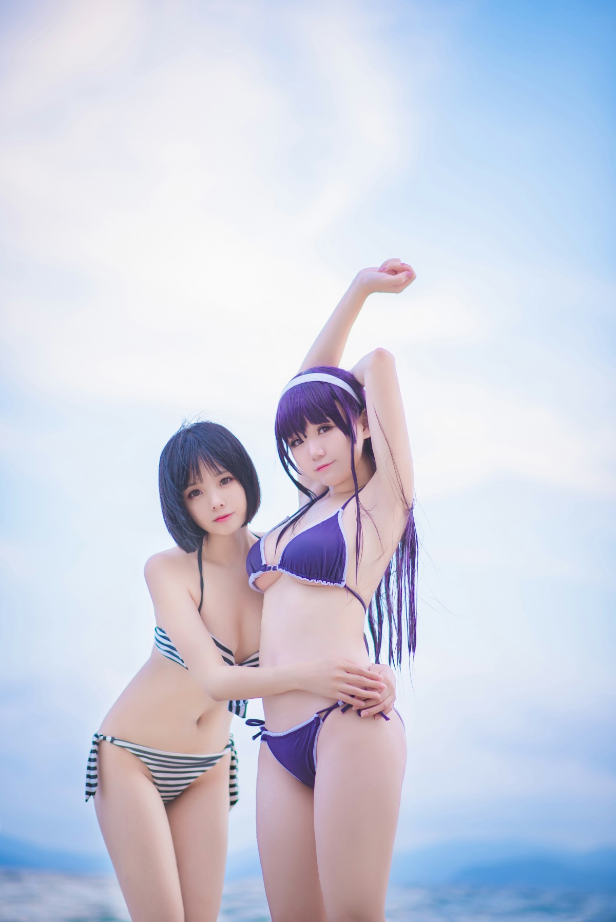白金Saki写真 – 水着 – COSPLAY
