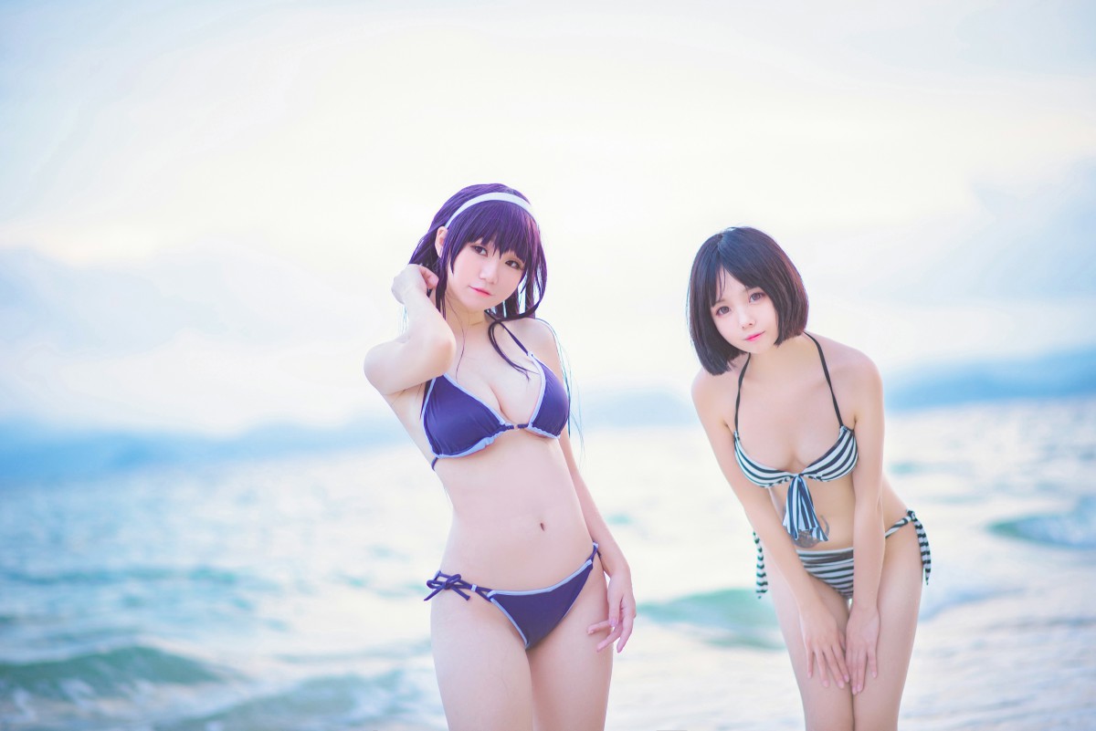 白金Saki写真 – 水着 – COSPLAY