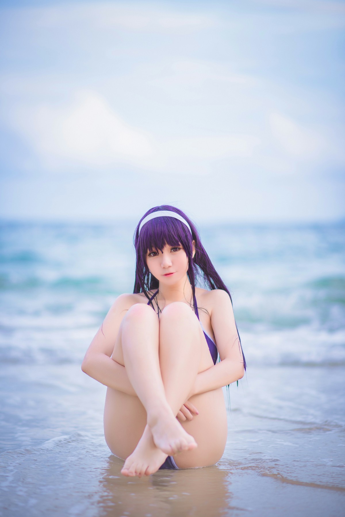 白金Saki写真 – 水着 – COSPLAY