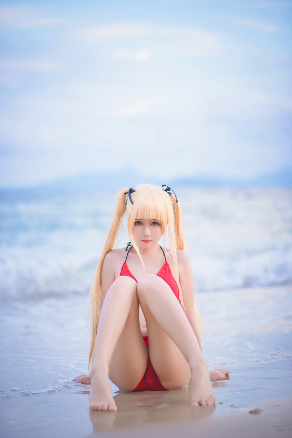 白金Saki写真 – 水着 – COSPLAY