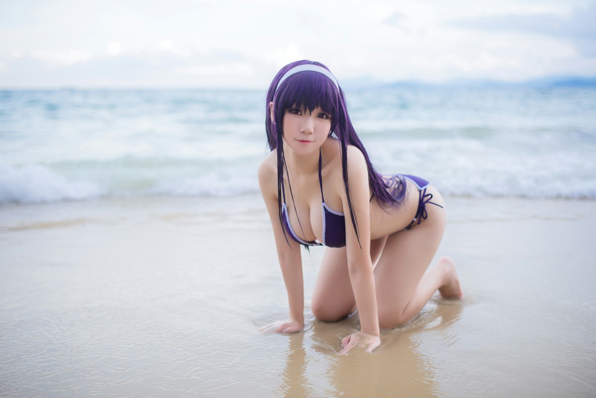 白金Saki写真 – 水着 – COSPLAY