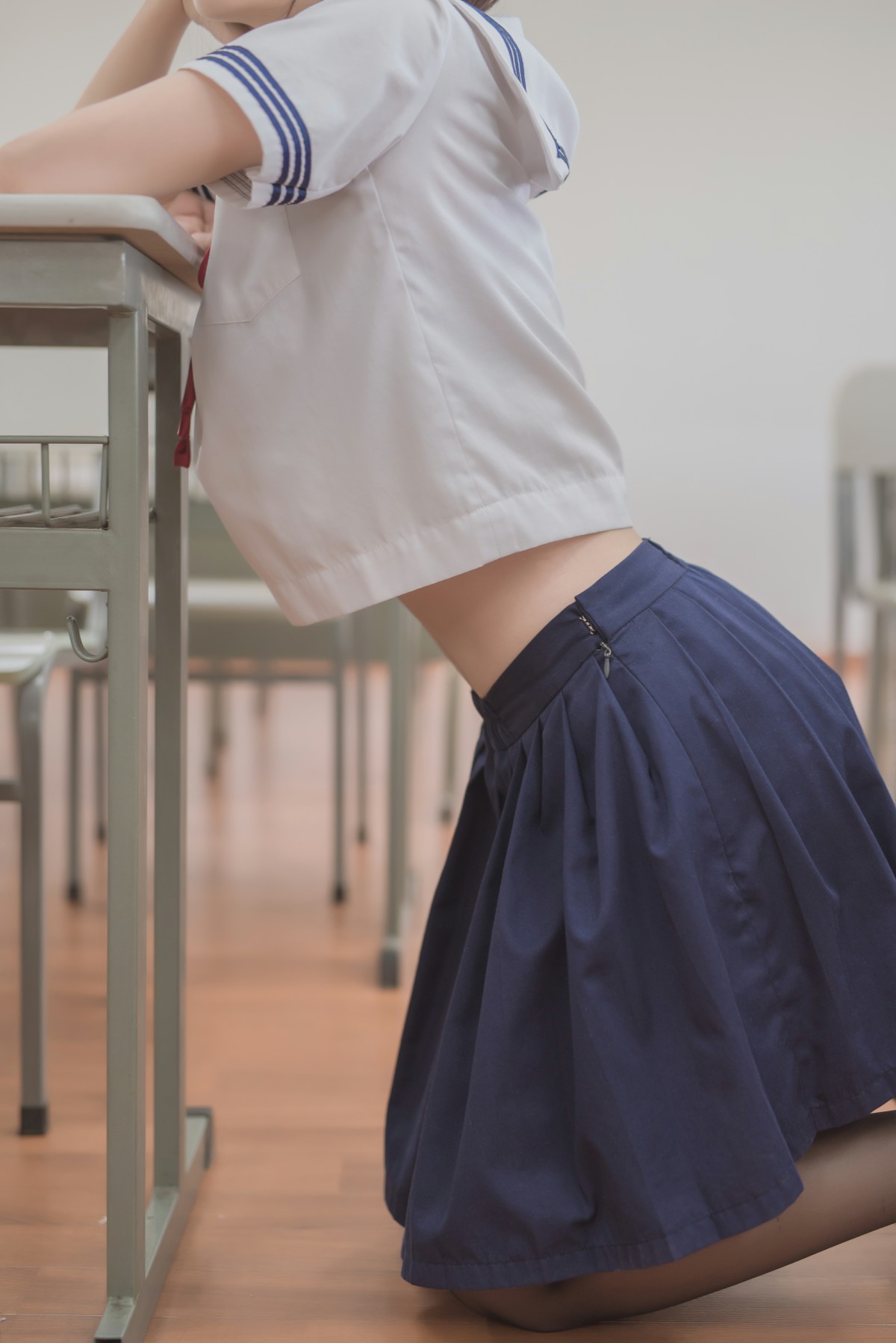 白金Saki写真 – 黑丝 – COSPLAY