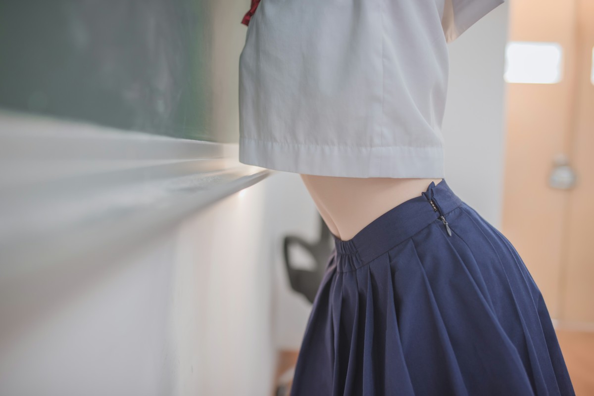 白金Saki写真 – 黑丝 – COSPLAY